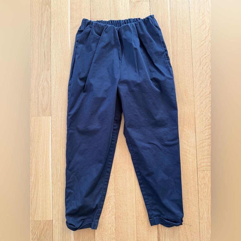 Elegant Navy Women's Trousers